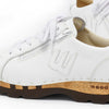 [Weiss] Jack Herren Clog Sneaker mit biegsamer nachhaltiger holzsohle, farbe: weiss (glattleder), holzclogs woody, woody schuhe, woody shoes, handgemachte holzschuhe aus österreich, kärnten
