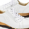 [Weiss] Jack Herren Clog Sneaker mit biegsamer nachhaltiger holzsohle, farbe: weiss (glattleder), holzclogs woody, woody schuhe, woody shoes, handgemachte holzschuhe aus österreich, kärnten