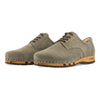 [Sand] Jan Herren Clog Halbschuh, Herren Clogs Sneaker, Herrenclog Sneaker woody, Holzschuh, Holz Clog, Holzsohle. biegsame flexible Holzsohle, Farbe: Sand