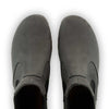 [Grigio] Jutta Damen Clog Stiefelette mit biegsamer nachhaltiger holzsohle, farbe: grigio, der bestseller, holzclogs woody, woody schuhe, woody shoes, handgemachte holzschuhe aus österreich, kärnten