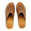 [Tabacco] Katharina Damen Clog mit biegsamer nachhaltiger holzsohle, farbe: tabacco-braun, holzclogs woody, woody schuhe, woody shoes, handgemachte holzschuhe aus österreich, kärnten