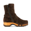 [Chocolate] Kim Damen Clog Stiefelette woody, Farbe: chocolate (braun), ganzjahres schuhe, kalbslederfutter