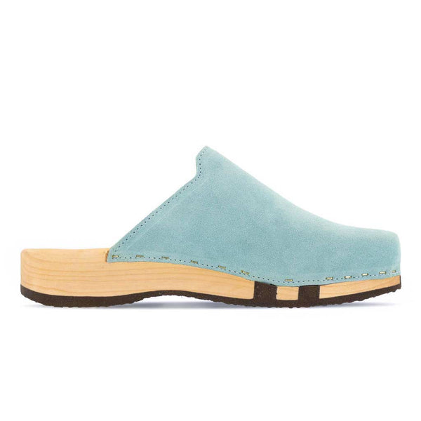 [Baby Blue] Lea Damen Clog von woody holzschuhe damenclogs mit fexibler holzsohle. holzclogs farbe: baby blue (hellblau), Damenclogs, Damen Clogs - Clogs Damen. Holzschuhe für Damen, Damen Clogs, Holzclogs, Damen Pantoletten mit Holzsohle. Holz Schuhe, Clog für Frauen