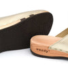 [Gold] Lea Damen Clog von woody holzschuhe damenclogs mit fexibler holzsohle. holzclogs farbe: gold, Damenclogs, Damen Clogs - Clogs Damen. Holzschuhe für Damen, Damen Clogs, Holzclogs, Damen Pantoletten mit Holzsohle. Holz Schuhe, Clog für Frauen