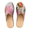 [Kaiser Franz Joseph] Lea Damen Clog von woody holzschuhe damenclogs mit fexibler holzsohle. holzclogs farbe: kaiser franz joseph (multicolor print) Damenclogs, Damen Clogs - Clogs Damen. Holzschuhe für Damen, Damen Clogs, Holzclogs, Damen Pantoletten mit Holzsohle. Holz Schuhe, Clog für Frauen
