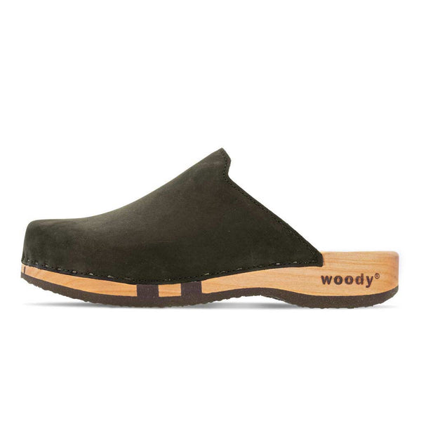 [Nero] Lea Damen Clog von woody holzschuhe damenclogs mit fexibler holzsohle. holzclogs farbe: nero (schwarz) Damenclogs, Damen Clogs - Clogs Damen. Holzschuhe für Damen, Damen Clogs, Holzclogs, Damen Pantoletten mit Holzsohle. Holz Schuhe, Clog für Frauen
