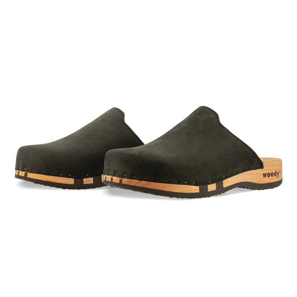 [Nero] Lea Damen Clog von woody holzschuhe damenclogs mit fexibler holzsohle. holzclogs farbe: nero (schwarz) Damenclogs, Damen Clogs - Clogs Damen. Holzschuhe für Damen, Damen Clogs, Holzclogs, Damen Pantoletten mit Holzsohle. Holz Schuhe, Clog für Frauen