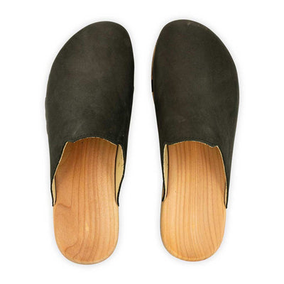 [Nero] Lea Damen Clog von woody holzschuhe damenclogs mit fexibler holzsohle. holzclogs farbe: nero (schwarz) Damenclogs, Damen Clogs - Clogs Damen. Holzschuhe für Damen, Damen Clogs, Holzclogs, Damen Pantoletten mit Holzsohle. Holz Schuhe, Clog für Frauen