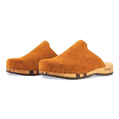 [Papaya] Lea Damen Clog von woody holzschuhe damenclogs mit fexibler holzsohle. holzclogs farbe: papaya (orange), Damenclogs, Damen Clogs - Clogs Damen. Holzschuhe für Damen, Damen Clogs, Holzclogs, Damen Pantoletten mit Holzsohle. Holz Schuhe, Clog für Frauen