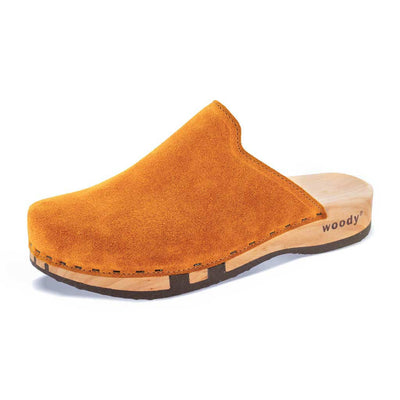 [Papaya] Lea Damen Clog von woody holzschuhe damenclogs mit fexibler holzsohle. holzclogs farbe: papaya (orange), Damenclogs, Damen Clogs - Clogs Damen. Holzschuhe für Damen, Damen Clogs, Holzclogs, Damen Pantoletten mit Holzsohle. Holz Schuhe, Clog für Frauen