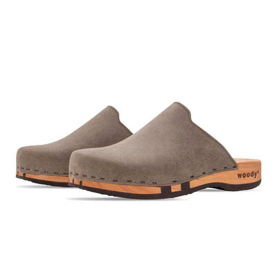 [Sand] Lea Damen Clog von woody holzschuhe damenclogs mit fexibler holzsohle. holzclogs farbe: sand, Damenclogs, Damen Clogs - Clogs Damen. Holzschuhe für Damen, Damen Clogs, Holzclogs, Damen Pantoletten mit Holzsohle. Holz Schuhe, Clog für Frauen