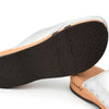 [Silber] Lea Damen Clog von woody holzschuhe damenclogs mit fexibler holzsohle. holzclogs farbe: silber, Damenclogs, Damen Clogs - Clogs Damen. Holzschuhe für Damen, Damen Clogs, Holzclogs, Damen Pantoletten mit Holzsohle. Holz Schuhe, Clog für Frauen