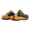 [Schwarz] Leon Herren Clog mit biegsamer nachhaltiger holzsohle, farbe: nero-schwarz, holzclogs woody, woody schuhe, woody shoes, handgemachte holzschuhe aus österreich, kärnten