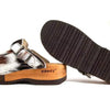 [Natur Fell] Leon Fell Herren Clog mit biegsamer nachhaltiger holzsohle, farbe: fell natur, holzclogs woody, woody schuhe, woody shoes, handgemachte holzschuhe aus österreich, kärnten