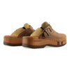 [Tabacco] Leon Herren Clog mit biegsamer nachhaltiger holzsohle, farbe: tabacco-braun, holzclogs woody, woody schuhe, woody shoes, handgemachte holzschuhe aus österreich, kärnten