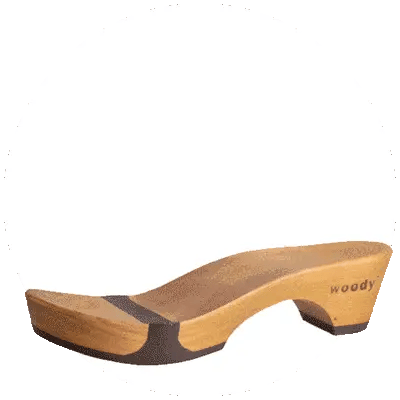 The flexible woody wooden sole - sole replacement, Sohlentausch