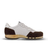 woody Levi Herren Clog Sneaker in Chocolate-Weiss, Ansicht 4, handgemacht in Österreich