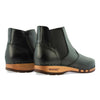 [Schwarz] Louis Herren Clog Stiefel, Herrenclog von woody Schuhe. Clogs mit biegsamer Holzsohle und Holzfußbett. Herrenclogs, Holzclogs kaufen. Clogs online bestellen, Farbe: schwarz
