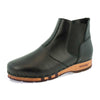 [Schwarz] Louis Herren Clog Stiefel, Herrenclog von woody Schuhe. Clogs mit biegsamer Holzsohle und Holzfußbett. Herrenclogs, Holzclogs kaufen. Clogs online bestellen, Farbe: schwarz