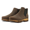 [Caffe] Louis Herren Clog Stiefel, Herrenclog von woody Schuhe. Clogs mit biegsamer Holzsohle und Holzfußbett. Herrenclogs, Holzclogs kaufen. Clogs online bestellen, Farbe: caffe (braun)