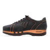 [Nero Bronze] Luca Herren Clog Sneaker mit biegsamer nachhaltiger holzsohle, der bestseller, farbe: nero bronze (schwarz mit bronze nähten), holzclogs woody, woody schuhe, woody shoes, handgemachte holzschuhe aus österreich, kärnten