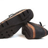 [Nero Bronze] Luca Herren Clog Sneaker mit biegsamer nachhaltiger holzsohle, der bestseller, farbe: nero bronze (schwarz mit bronze nähten), holzclogs woody, woody schuhe, woody shoes, handgemachte holzschuhe aus österreich, kärnten