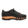 [Nero Bronze] Luca Herren Clog Sneaker mit biegsamer nachhaltiger holzsohle, der bestseller, farbe: nero bronze (schwarz mit bronze nähten), holzclogs woody, woody schuhe, woody shoes, handgemachte holzschuhe aus österreich, kärnten
