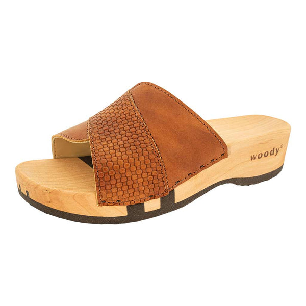 [Safor] Lucy Damen Clog Pantolette, farbe: safor (braun), clogs pantoletten damen mit biegsamer nachhaltiger weidenholzsohle, holzclogs woody, woody schuhe, woody shoes, handgemachte holzschuhe aus österreich, kärnten