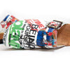 [Showtime] Lukas Clogs Herren mit biegsamer nachhaltiger holzsohle, der bestseller, farbe: showtime (multicolor-westwood), holzclogs woody, woody schuhe, woody shoes, handgemachte holzschuhe aus österreich, kärnten