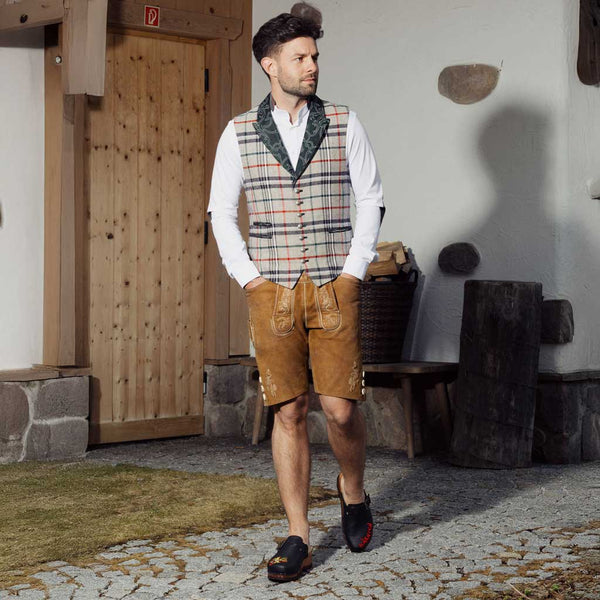 [Schwarz] Lukas Kärnten Herren Clog mit stick und biegsamer nachhaltiger holzsohle, der bestseller, farbe: schwarz, holzclogs woody, woody schuhe, woody shoes, handgemachte holzschuhe aus österreich, kärnten