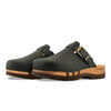 [Schwarz] Lukas Clogs Herren mit biegsamer nachhaltiger holzsohle, der bestseller, farbe: schwarz, holzclogs woody, woody schuhe, woody shoes, handgemachte holzschuhe aus österreich, kärnten