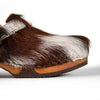 [Natur Fell] Manu Fell Damen Clog, fellclogs, clogs damen mit biegsamer nachhaltiger holzsohle, der bestseller, farbe: fell natur, holzclogs woody, woody schuhe, woody shoes, handgemachte holzschuhe aus österreich, kärnten
