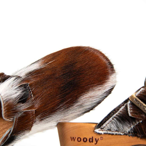 [Natur Fell] Manu Fell Damen Clog, fellclogs, clogs damen mit biegsamer nachhaltiger holzsohle, der bestseller, farbe: fell natur, holzclogs woody, woody schuhe, woody shoes, handgemachte holzschuhe aus österreich, kärnten