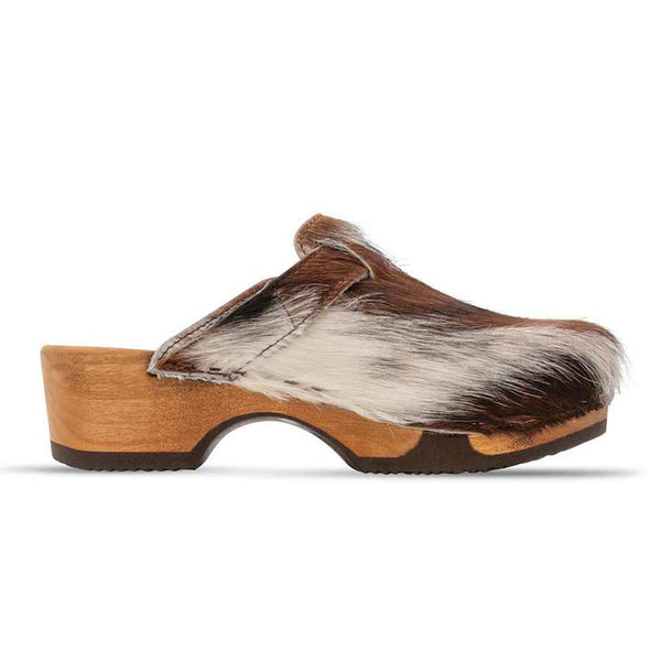 [Natur Fell] Manu Fell Damen Clog, fellclogs, clogs damen mit biegsamer nachhaltiger holzsohle, der bestseller, farbe: fell natur, holzclogs woody, woody schuhe, woody shoes, handgemachte holzschuhe aus österreich, kärnten