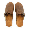 [Tabacco] Manu Damen Clog mit biegsamer nachhaltiger holzsohle, der bestseller, farbe: tabacco-braun, holzclogs woody, woody schuhe, woody shoes, handgemachte holzschuhe aus österreich, kärnten