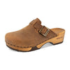 [Tabacco] Manu Damen Clog mit biegsamer nachhaltiger holzsohle, der bestseller, farbe: tabacco-braun, holzclogs woody, woody schuhe, woody shoes, handgemachte holzschuhe aus österreich, kärnten