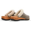 [Sand] Marie gefütterter Damen Clog, gefütterter damen clog mit biegsamer nachhaltiger holzsohle, lammfellfutter und kragen, farbe: sand, holzclogs woody, woody schuhe, woody shoes, handgemachte holzschuhe aus österreich, kärnten