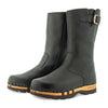 [Nero] Mario Herren Clog Fellstiefel woody, farbe: nero (schwarz), winterschuhe, wollfutter