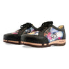 [Sex & Rock'n'Roll] Mary Damen Clog Sneaker Schwarz Leopard Damenclogs Sneaker woody Schuhe. mary-farbe: sex and rock'n'roll (multicolor)-schwarz_sneaker-damen-woody-holzschuhe