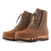 [Tabacco] Matteo Herren Clog - Boots / Stiefel mit biegsamer, nachhaltiger Holzsohle. Farbe: tabacco (braun). Holzclogs Woody Schuhe, Woody Shoes, handgemachte Holzschuhe aus Österreich, Kärnten