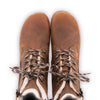 [Tabacco] Matteo Herren Clog - Boots / Stiefel mit biegsamer, nachhaltiger Holzsohle. Farbe: tabacco (braun). Holzclogs Woody Schuhe, Woody Shoes, handgemachte Holzschuhe aus Österreich, Kärnten