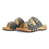 [Jeans] Max Herren Clog Pantolette mit biegsamer nachhaltiger holzsohle, der bestseller, farbe: jeans-grau, holzclogs woody, woody schuhe, woody shoes, handgemachte holzschuhe aus österreich, kärnten