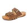 [Tabacco] Max Herren Clog Pantolette mit biegsamer nachhaltiger holzsohle, der bestseller, farbe: tabacco (braun), holzclogs woody, woody schuhe, woody shoes, handgemachte holzschuhe aus österreich, kärnten
