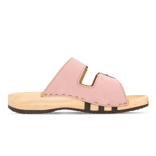 Maxima Damen Clog, pantoletten clogs damen mit biegsamer nachhaltiger holzsohle, der bestseller, farbe: confeto, holzclogs woody, woody schuhe, woody shoes, handgemachte holzschuhe aus österreich, kärnten
