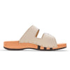 Maxima Damen Clog [Creme] maxima, pantoletten clogs damen mit biegsamer nachhaltiger holzsohle, der bestseller, farbe: creme, holzclogs woody, woody schuhe, woody shoes, handgemachte holzschuhe aus österreich, kärnten