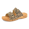 Maxima Damen Clog, pantoletten clogs damen mit biegsamer nachhaltiger holzsohle, der bestseller, farbe: wildcat (animal print), holzclogs woody, woody schuhe, woody shoes, handgemachte holzschuhe aus österreich, kärnten