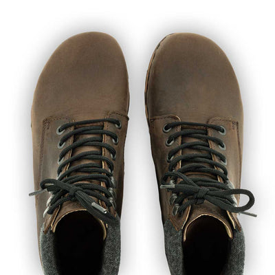 [Caffe] Mona Damen Clog Stiefelette mit biegsamer nachhaltiger holzsohle, farbe: caffe-braun, holzclogs woody schuhe, woody shoes, handgemachte holzschuhe aus österreich kärnten