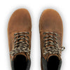 [Tabacco] Mona Damen Clog Stiefelette mit biegsamer nachhaltiger holzsohle, farbe: tabacco-braun, holzclogs woody schuhe, woody shoes, handgemachte holzschuhe aus österreich kärnten