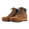 [Tabacco] Mona Damen Clog Stiefelette mit biegsamer nachhaltiger holzsohle, farbe: tabacco-braun, holzclogs woody schuhe, woody shoes, handgemachte holzschuhe aus österreich kärnten