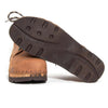 [Tabacco] Moritz Herren Clog Boots mit biegsamer nachhaltiger holzsohle, farbe: tabacco (braun), holzclogs woody schuhe, woody shoes, handgemachte holzschuhe aus österreich kärnten